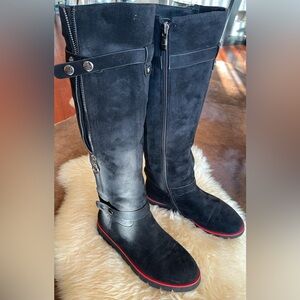 Nancy Li Stylish  any Blue Knee-High Boots 7